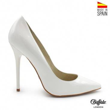 ZAPATOS TACÓN BLANCOS
