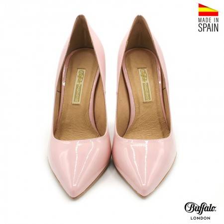 Stiletto Charol rosa de tacón alto - Zapatos de tacón 2022