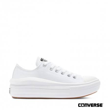 converse platform blancas