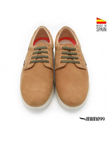 zapatos hombre cordón elásrico