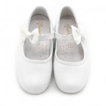 zapatos niña blancos