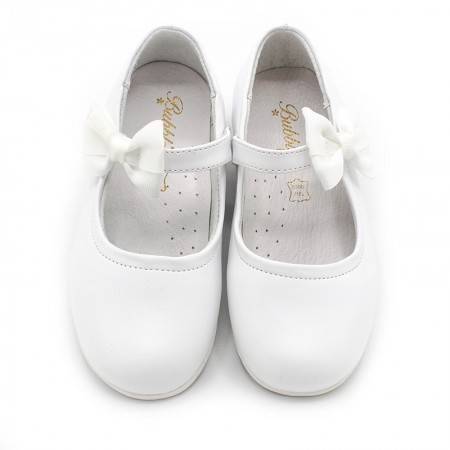 zapatos niña blancos