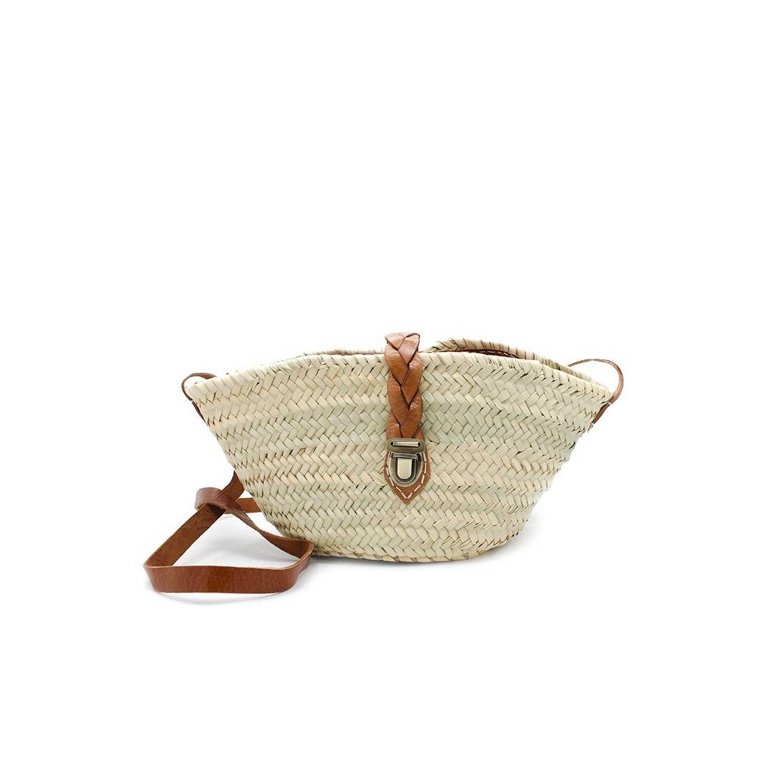 Bolso Capaza de Esparto y Cuero - Novedad Verano 2022