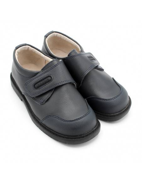 zapatos colegio niño azul marino