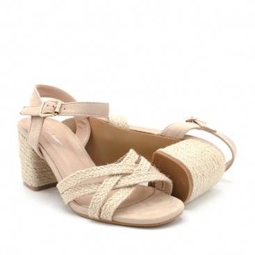 Sandalias Coral de nudos con Tacón - Verano 2022
