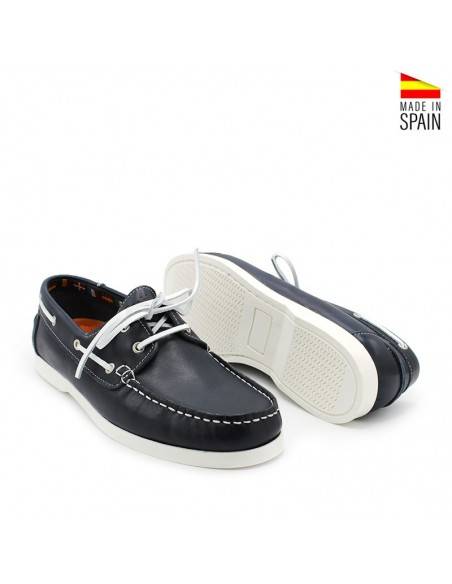zapatos hombre azul marino