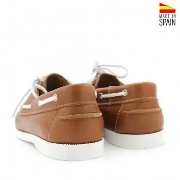 zapatos náuticos hombre cuero