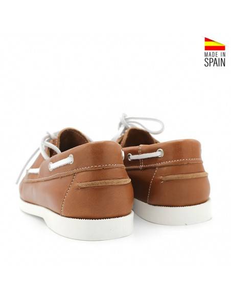 zapatos náuticos hombre cuero