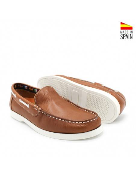 mocasín piel hombre
