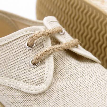 blucher beige niño lino