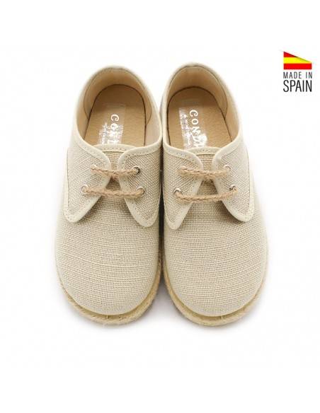 zapatilla esparto niño
