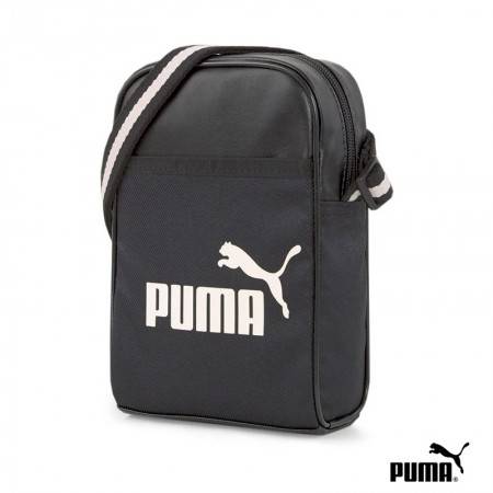 BANDOLERA PUMA CAMPUS NEGRA - Modelo 078827