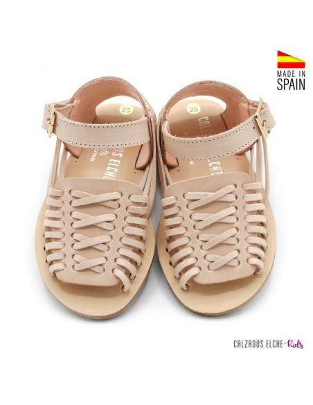 SANDALIAS beige NIÑA