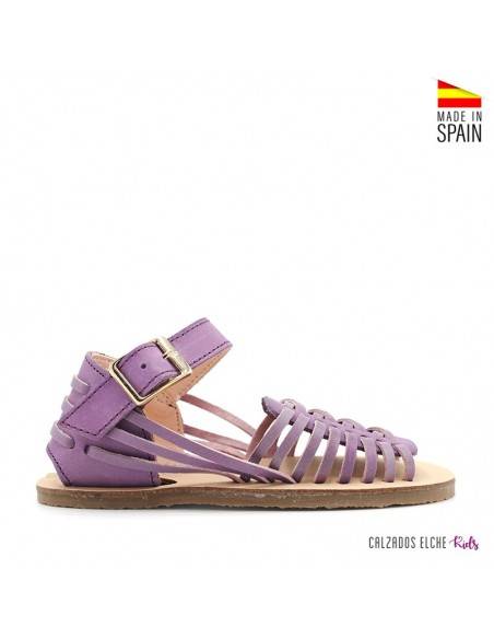 huarache moradas niña