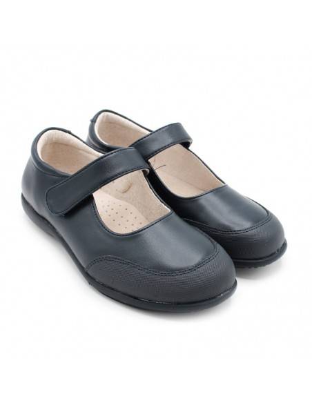 ZAPATO COLEGIAL NIÑA azul