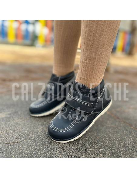 botas piel niños
