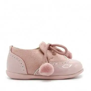 ZAPATO TASSEL CHAROL ROSA BEBE