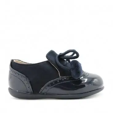 ZAPATO bebe CHAROL AZUL