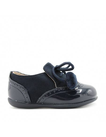 ZAPATO bebe CHAROL AZUL
