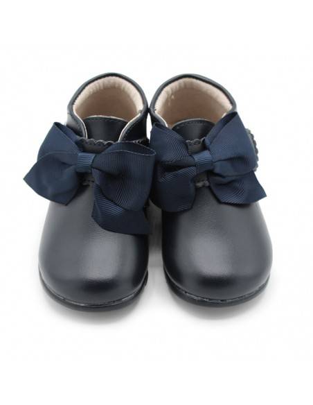 botas bebe niña marino