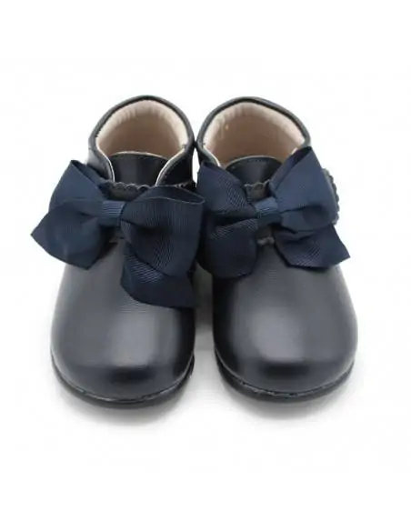 botas bebe niña marino