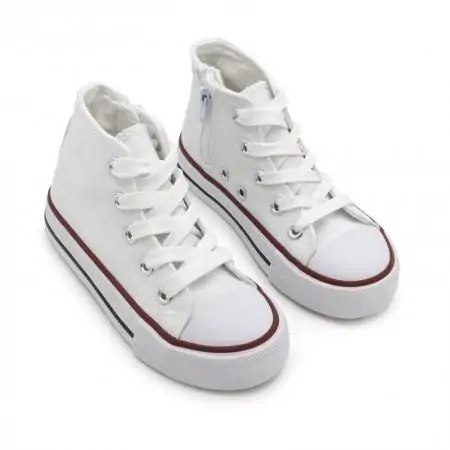 Botín CV Junior Blanco