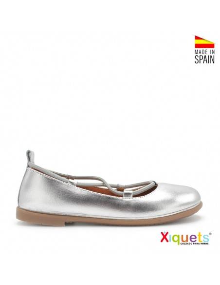 manoletinas plateadas