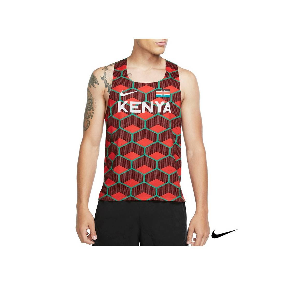 Camiseta Running KENYA CV0371-673