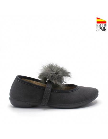 merceditas vestir niña grises