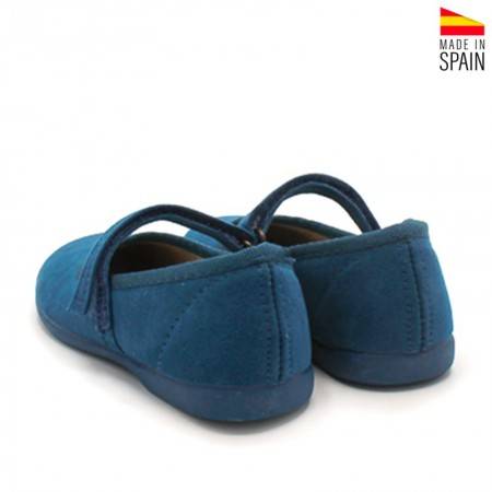 merceditas lona niña azulón