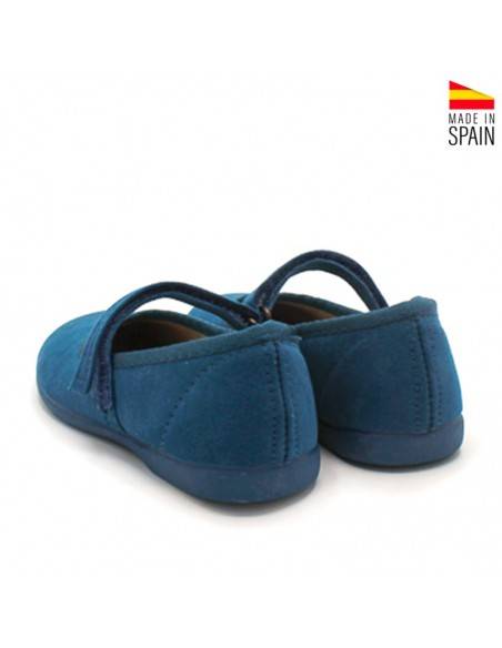 merceditas lona niña azulón