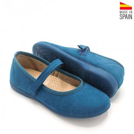 zapatos niña azulón