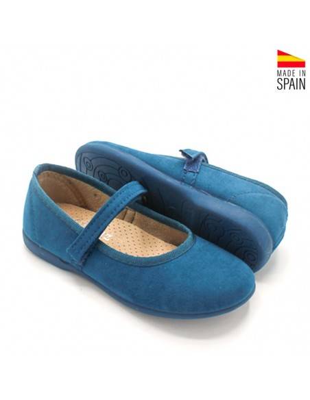 zapatos niña azulón
