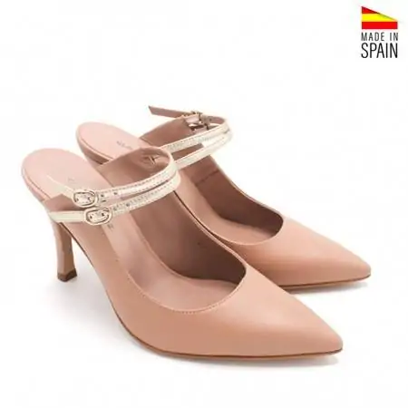ZAPATO TACÓN DETALONADO