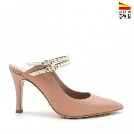 mules zapatos TACÓN