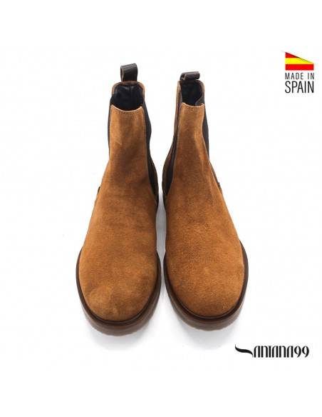 BOTIN CHELSEA HOMBRE PIEL serraje