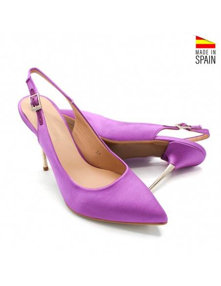 zapatos fiesta morados