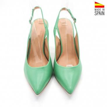 zapatos verde menta