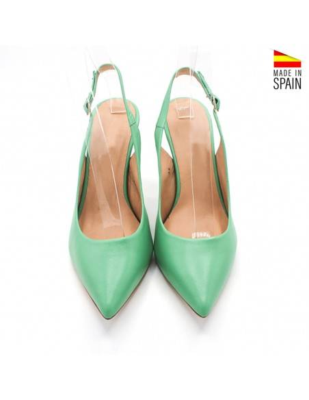 zapatos verde menta