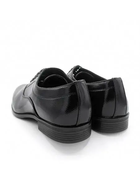 zapato hombre charol negro