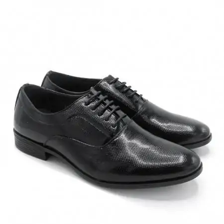 zapato vestir charol negro