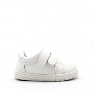 zapatillas bebe blancas