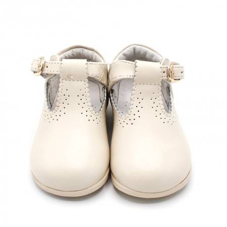 zapatos niño beige