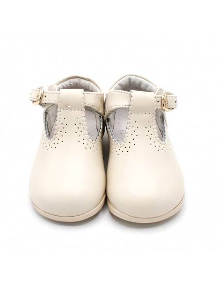 zapatos niño beige