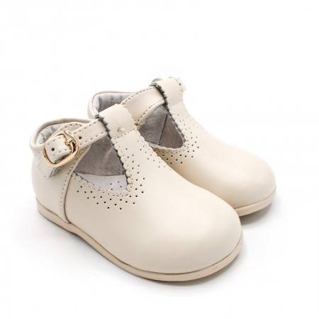 zapatos pepito niño beige