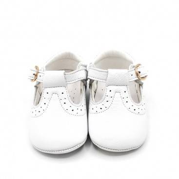 zapatos bautizo niño blanco