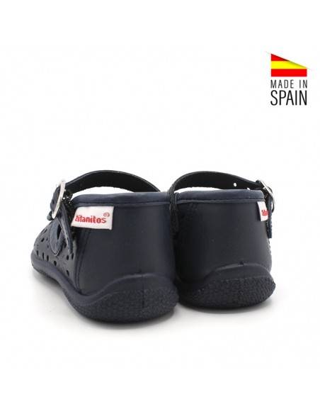 merceditas bebe azul marino