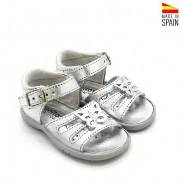 SANDALIAS DE NIÑA plata