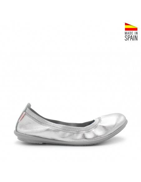 zapatos plata de niña