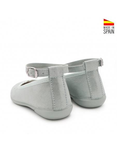 manoletinas niñas azul celeste